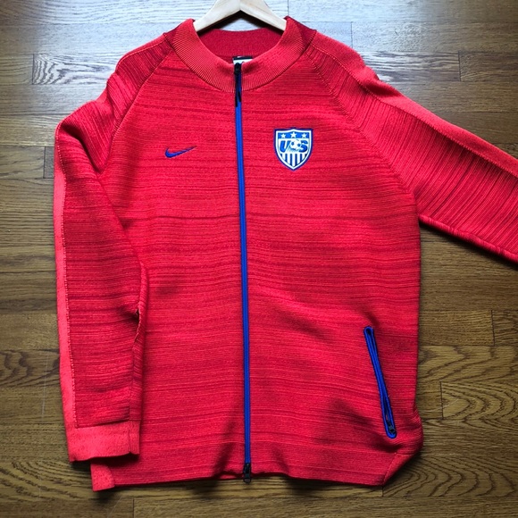 Nike Other - U.S. Soccer World Cup 2014 woven Nike red jacket